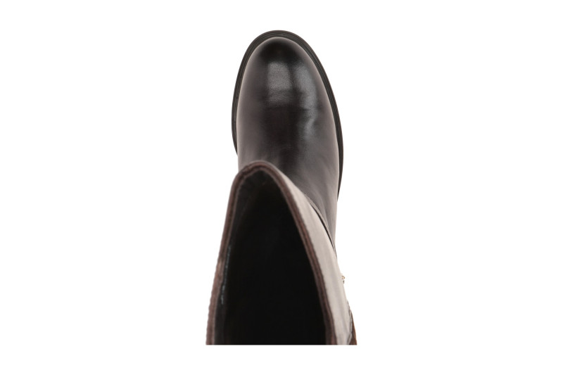 ARA Parker Stiefel braun mocca Schaftweite L Biker Stil 12-26119