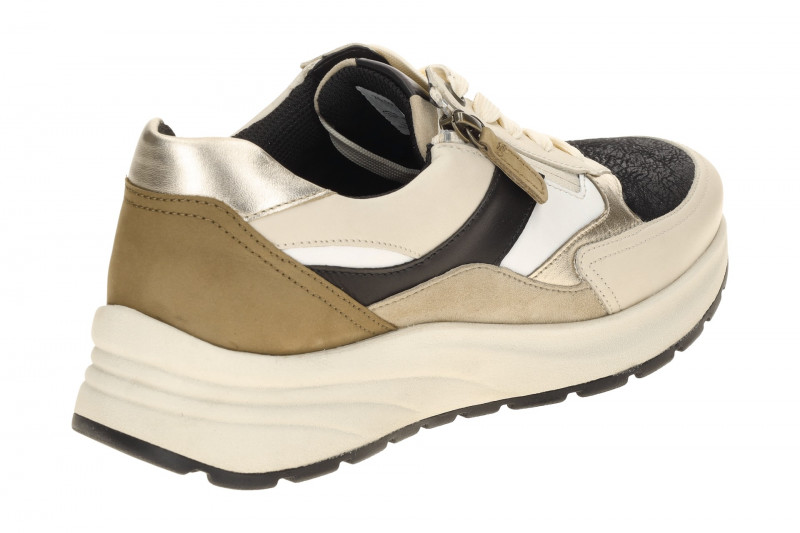 Gabor Comfort Schuhe beige schwarz Optifit 86.597.63