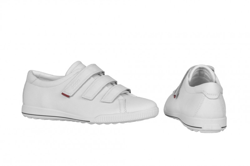Ecco Crisp Schuhe in weiß - Klett