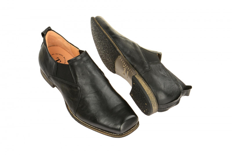 Think Guru Herren Slipper schwarz 693