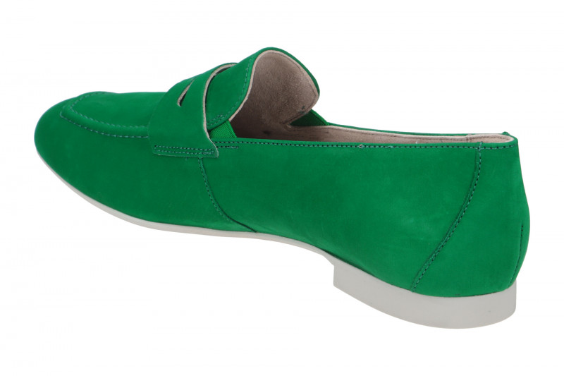 Paul Green Slipper Loafer grün Nubuck 2954