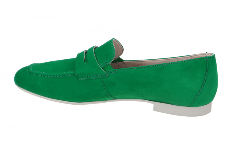 Paul Green Slipper Loafer grün Nubuck 2954