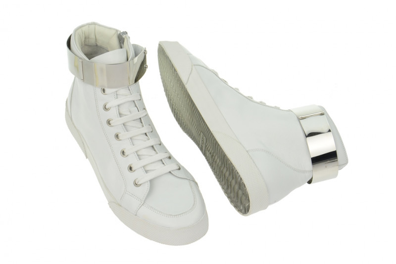 Geox Prudence - Damen Hi cut Sneaker - weiß