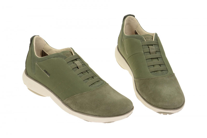 Geox Nebula Schuhe grün Herren Slipper