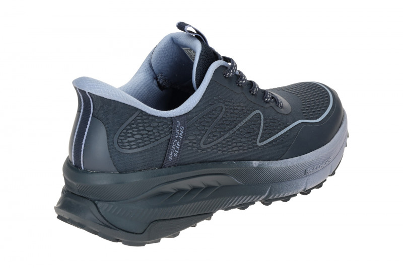 Skechers Switch Back Schuhe blau lila Slip-Ins 180157