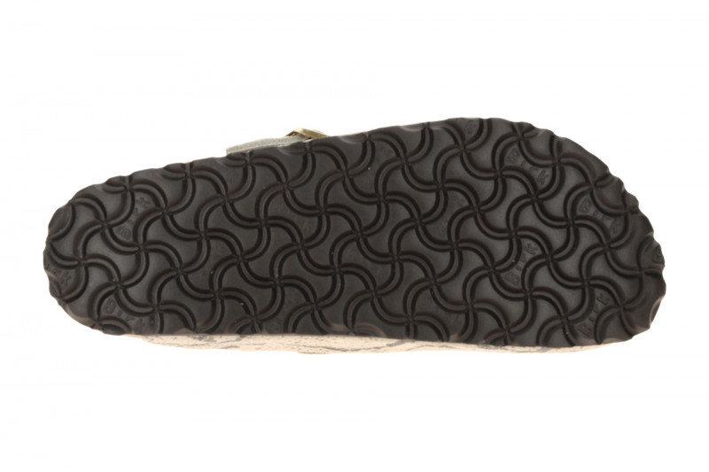 Birkenstock Boston Pantolette grau Snake SCHMAL-WEIT 1033086