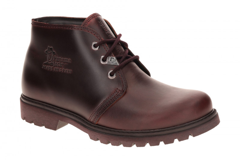 Panama Jack Bota Panama C77 Stiefelette dunkelrot Lederfutter