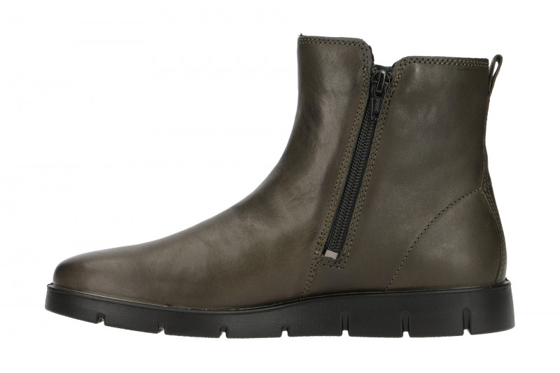Ecco Bella Stiefelette dunkelgrün Glattleder
