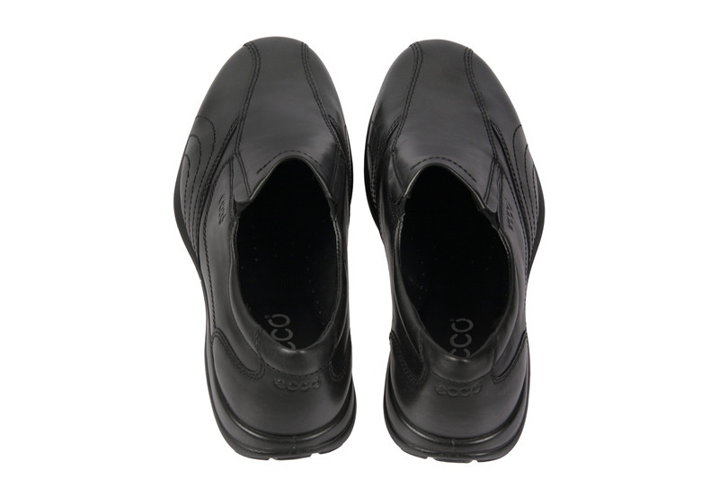 Ecco Pacer Schuhe schwarz Herren Slipper