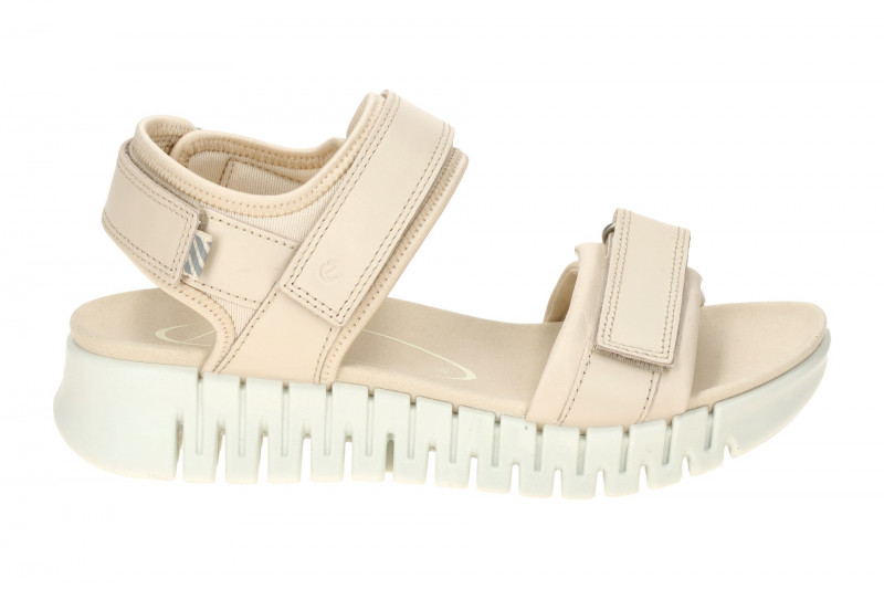 Ecco Gruuv Sandalen beige limestone Damen 213103