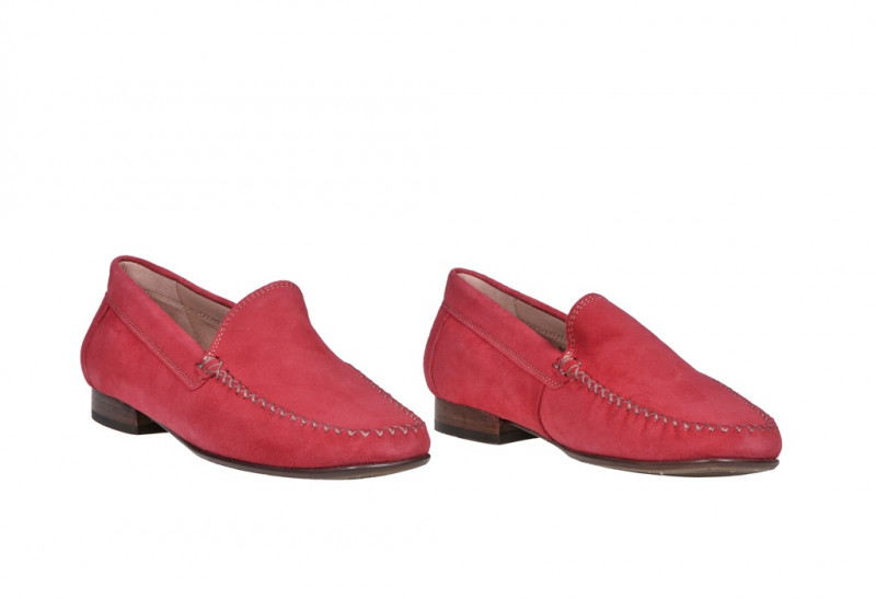 Sioux Campina Mokassin Slipper rot rubin 53495