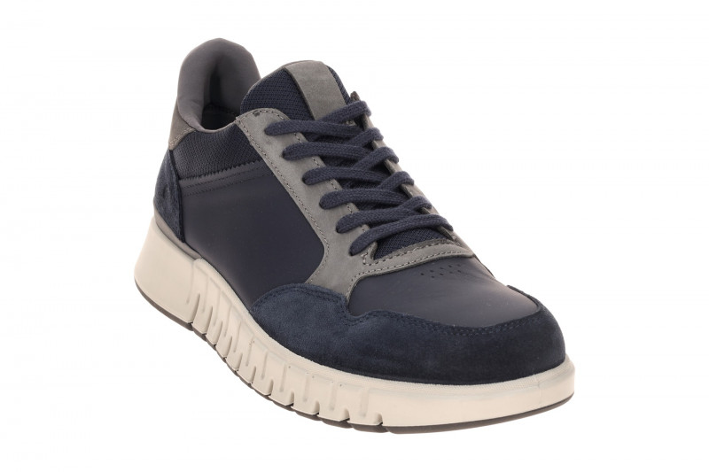 Ecco Gruuv Schuhe blau Sneakers Material Mix 512344