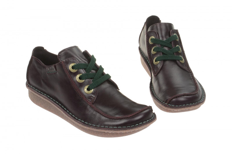 Clarks Komfort Schuhe Funny Dream lila