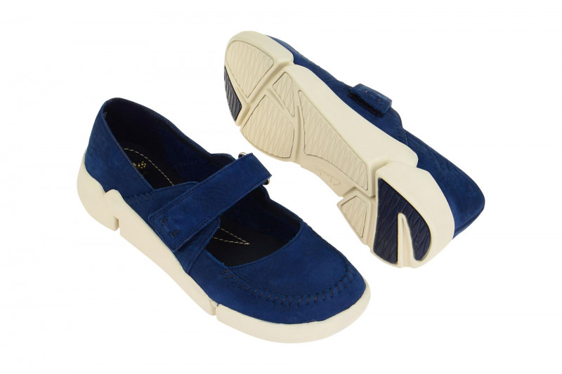 Clarks Tri Amanda Schuhe blau navy