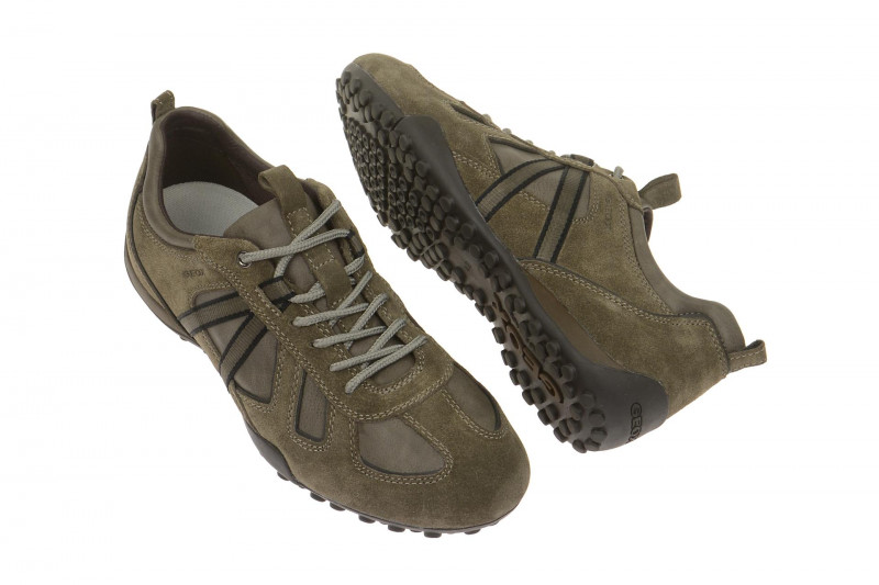 Geox Snake Schuhe taupe braun U3207Y