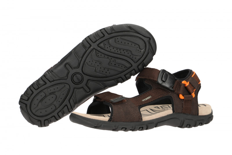 Geox Sandale Strada braun orange U9224B