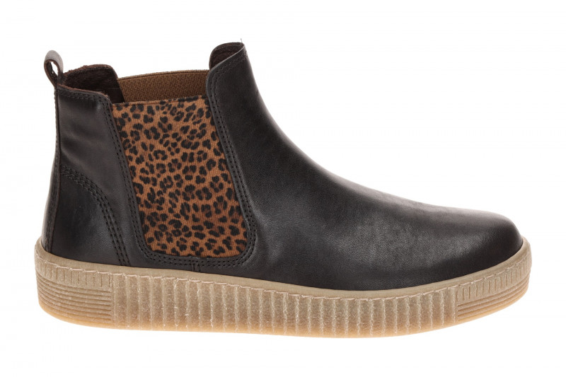 Gabor Stiefelette Chelsea-Boots dunkelbraun LEO 8013.02.015