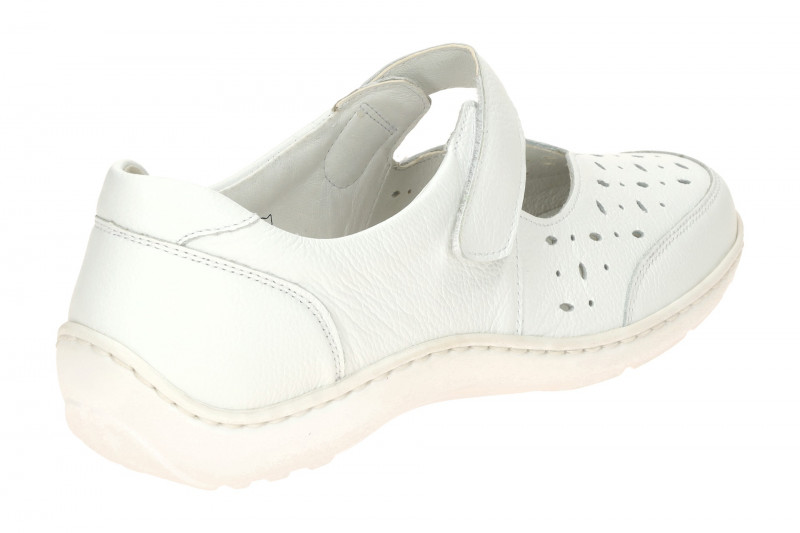 Waldläufer Henni Mary-Jane Schuhe weiß H-Weite 496325
