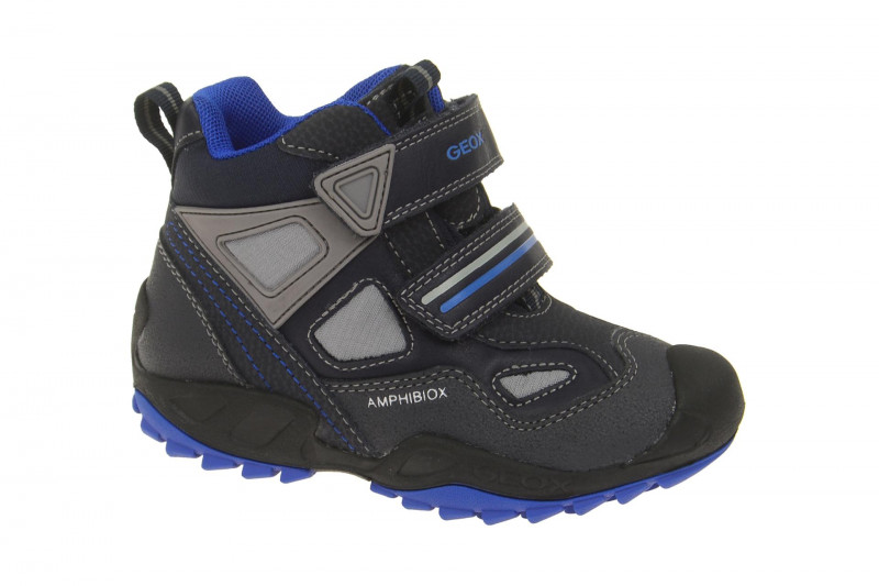 Geox Respira Jungen Stiefel Savage ABX in blau Allwetter Boots