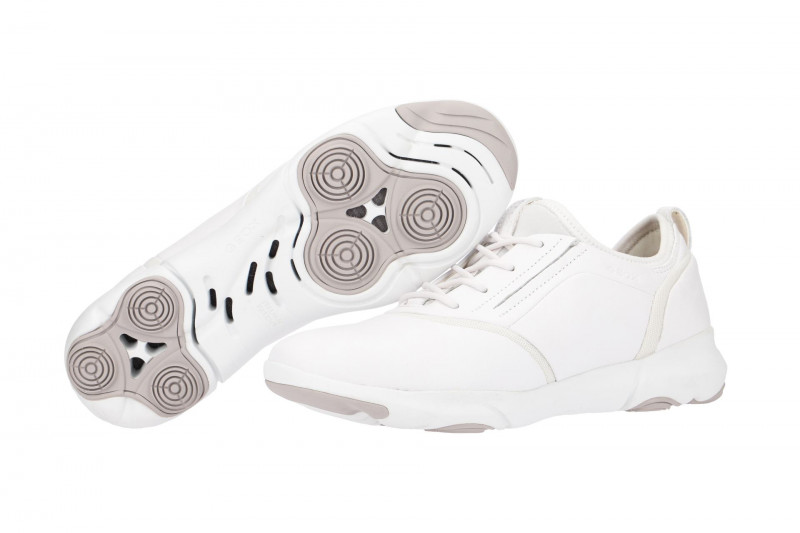 Geox Nebula Schuhe weiß Damen Schnürer