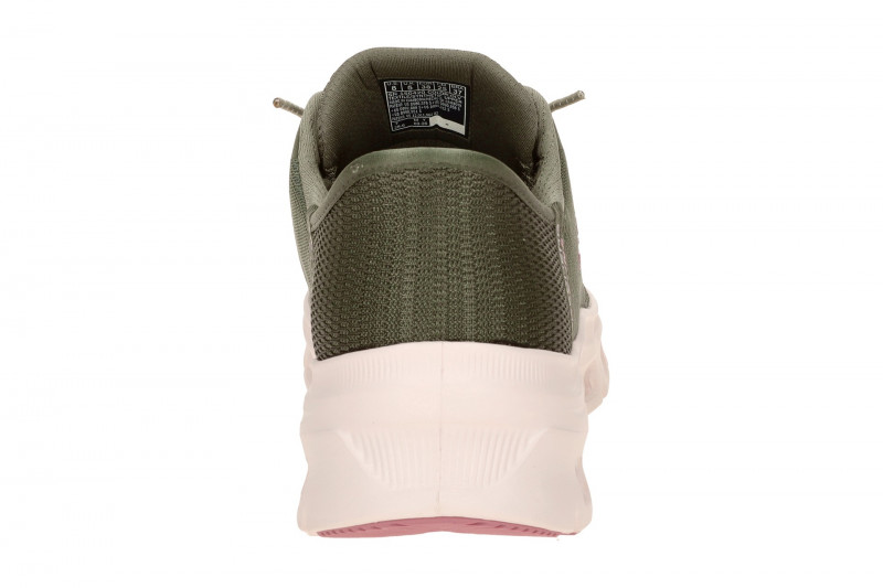 Skechers Glide Step Schuhe grün olive Damen SLIP-INS 150420
