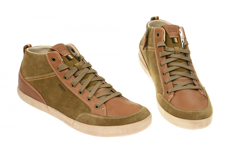 Geox Box Schuhe hell-braun Gr 39