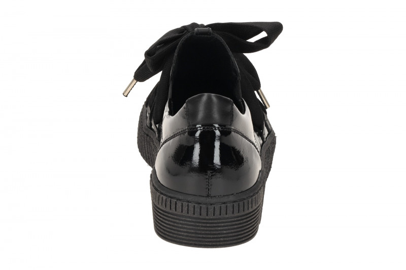 Gabor Schuhe schwarz Lack Slipper 73.333.97