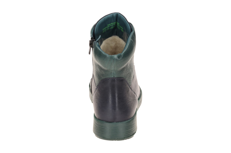 Think Comoda Stiefel blau grün Warmfutter 638