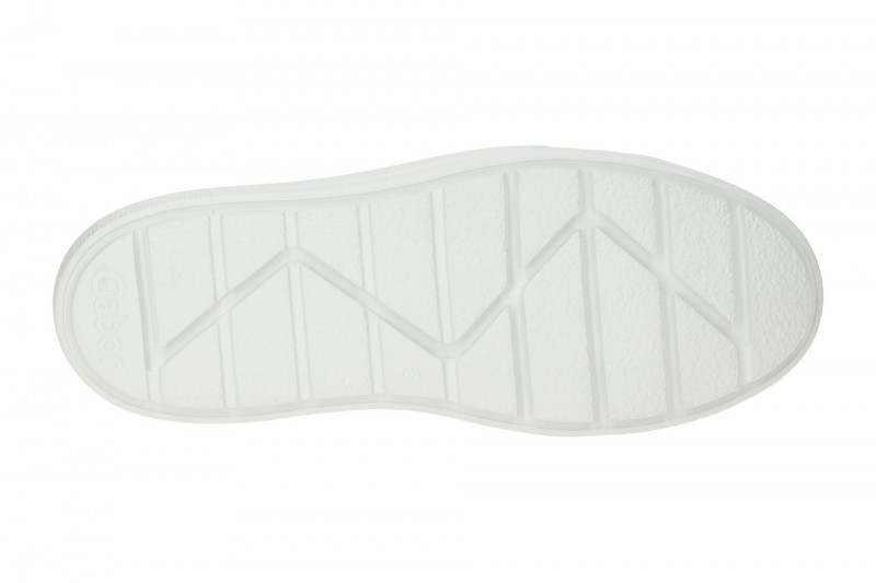 Gabor Schuhe weiß silber Sneakers 63.211.21