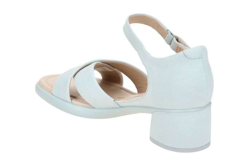 Ecco Sculpted Sandaletten Kreuzriemen blau Nubuck 222773