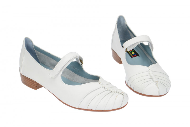 Everybody Riemchen Pumps weiß 30508