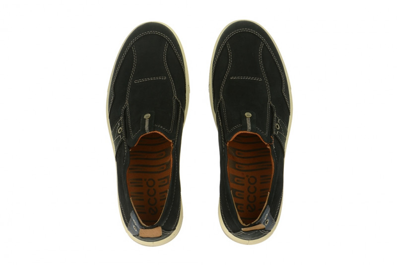Ecco Ennio Slipper schwarz 53413451052