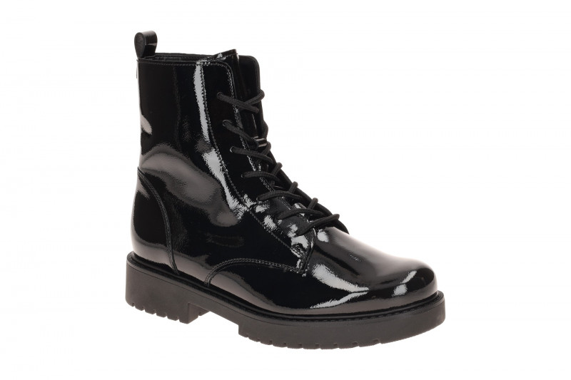 Gabor Stiefel Boots schwarz K-Weite Lack 8025.04.002
