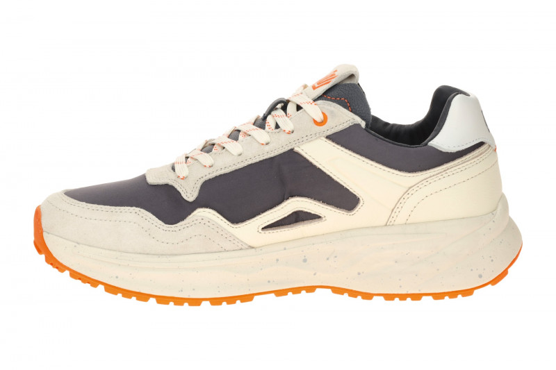 Waldläufer Pablo Sneakers Schuhe beige blau orange H-Weite 985001