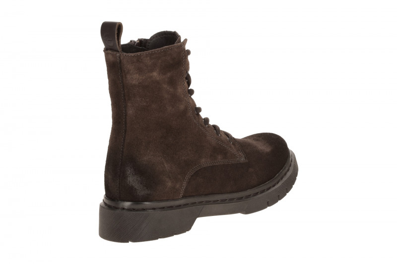 Tamaris Stiefel Boots braun mocca Velour 25269