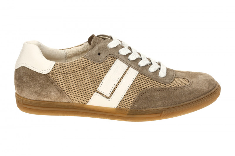 Paul Green Sneaker Schuhe taupe braun Jute 5450