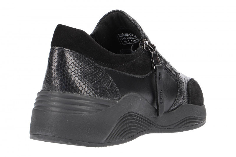 Geox Omaya Schuhe schwarz print D620SA