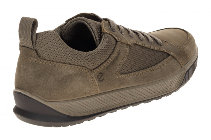 Ecco Bypath Tred Schuhe taupe grau Waterproof 539104