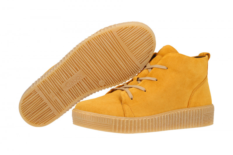 Gabor Schnür Stiefelette gelb 53.736.10