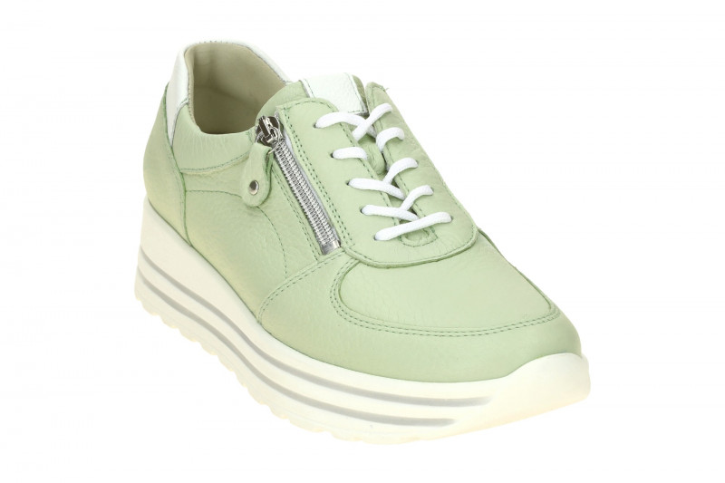 Waldläufer Lana Plateau Schuhe grün lemon H-Weite 758009