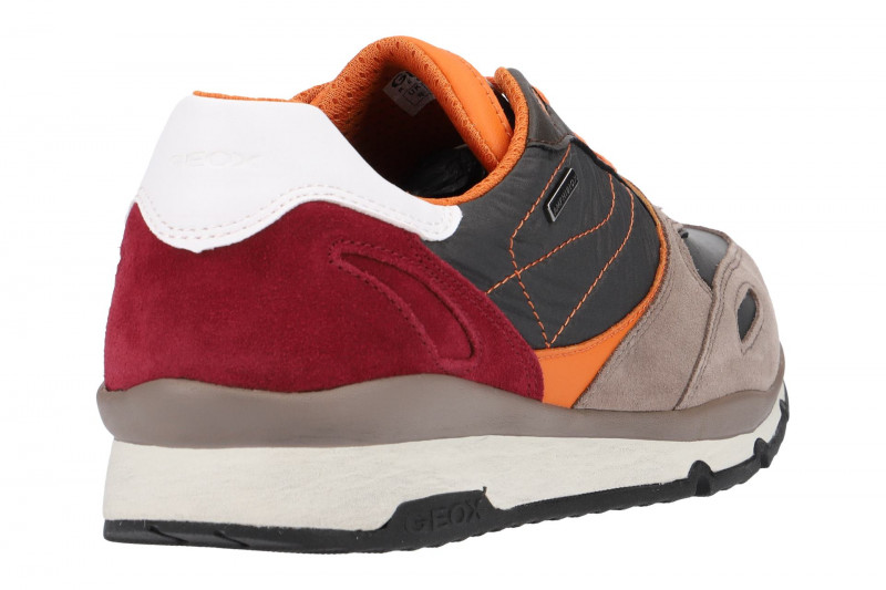 Geox Sandford Schuhe grau orange U44S7A