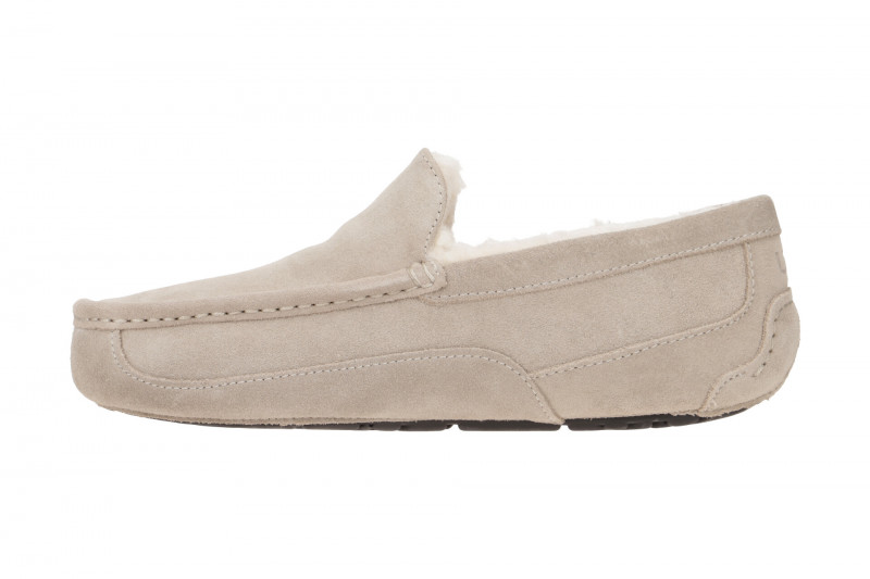 UGG ASCOT Mokassin Schuhe grau Velour 1101110