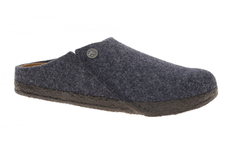 Birkenstock Zermatt Rivet Clogs Pantoletten blau Normal-Weit 1017519