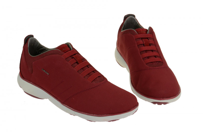 Geox Nebula Schuhe rot Sohle grau