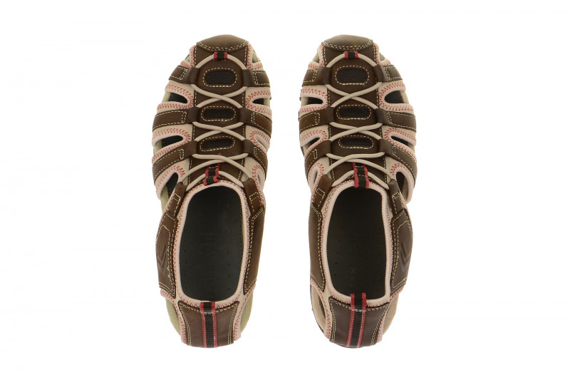 Geox Sand.Strel Sandale braun beige D7125U