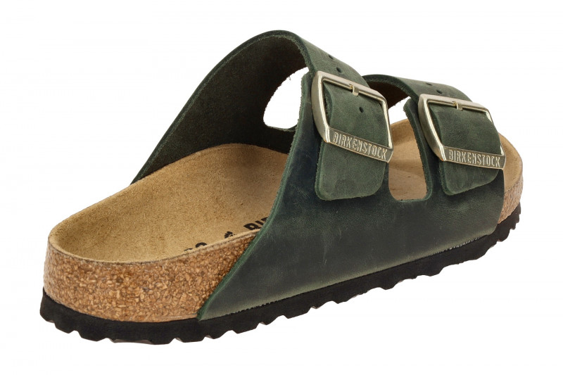 Birkenstock Arizona BS Pantolette grün thyme SCHMAL 1028030