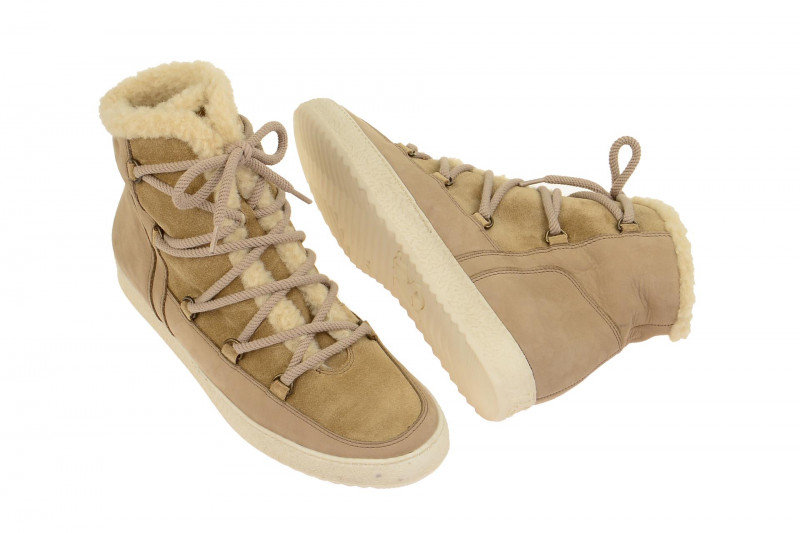 Paul Green Winter Stiefel 4434 braun Fell