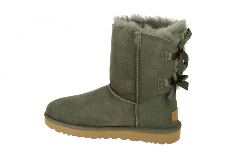 UGG Bailey Bow 2 Stiefel grün forest-night 1016225