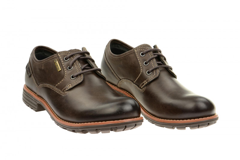Clarks Midford Lo GTX Schuhe braun