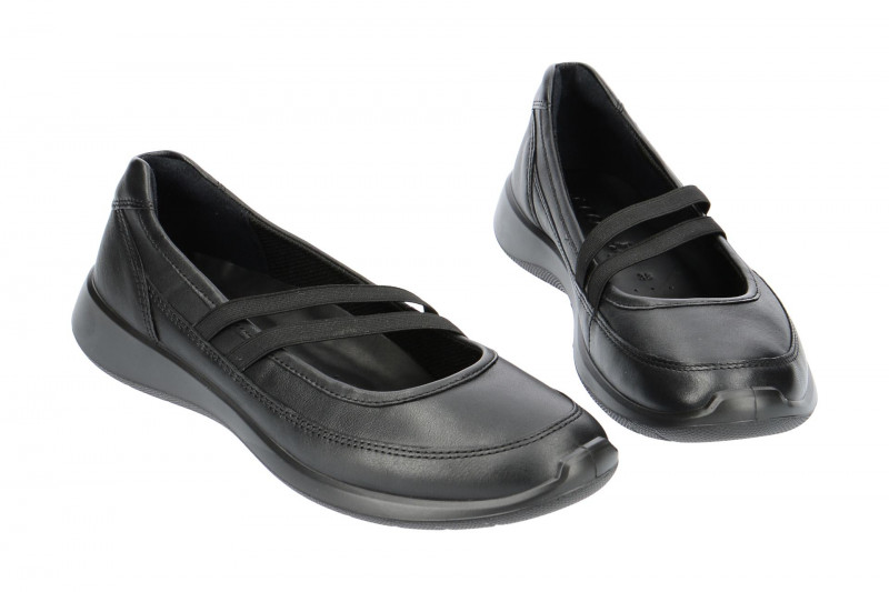Ecco Schuhe Ballerina Soft 5 schwarz